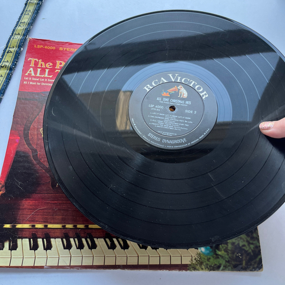 Vintage Vinyl Record Christmas Hits RCA Victor 12-inch - Picture 3 of 3